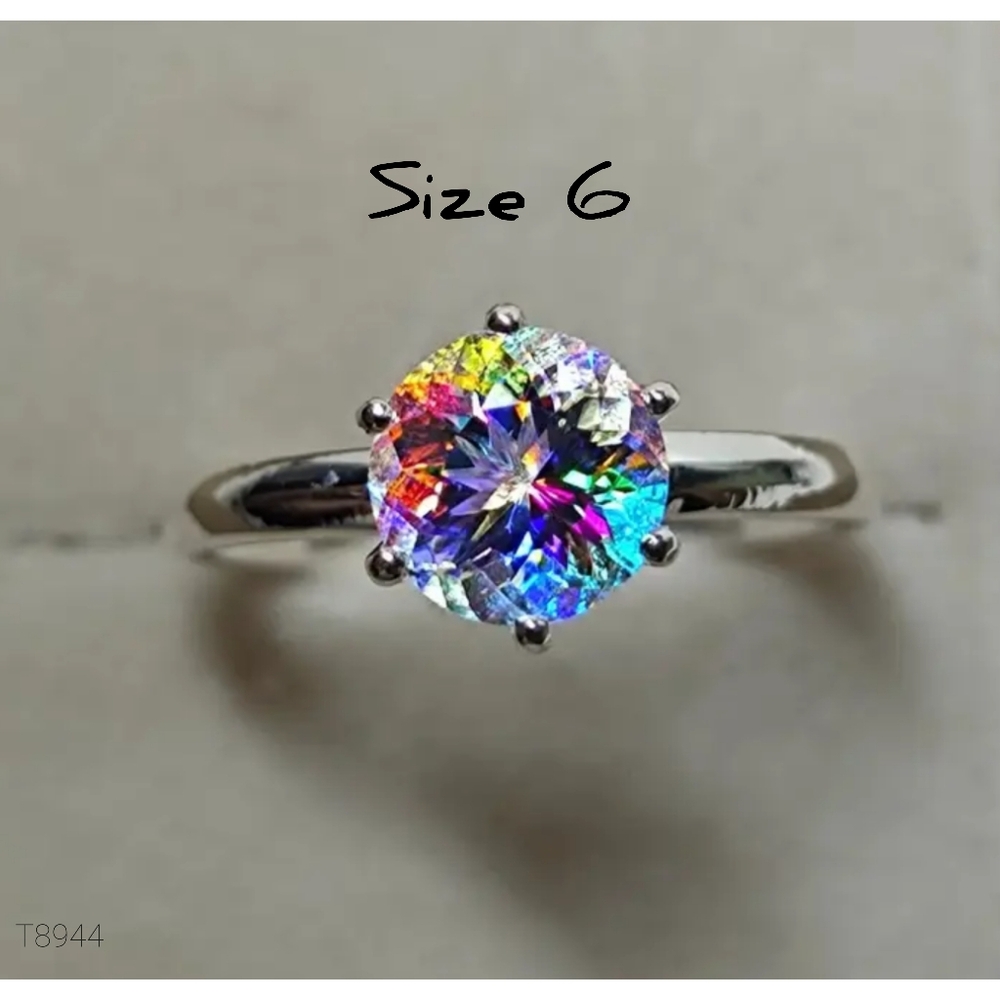 Alexandrite/Mystic stone rings, Assorted sizes & prices**